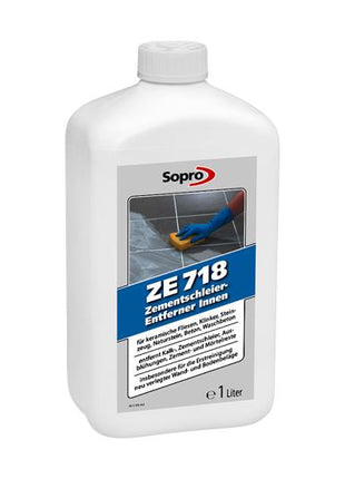 Cementsluierverwijderaar 1 liter Sopro ZE 718