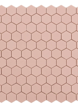 Mozaiek Hexagon 3,5x3,5 By Goof Pink