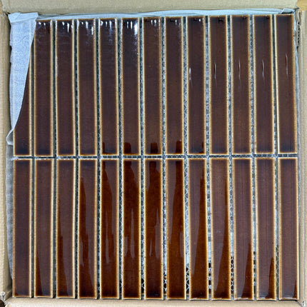 Restpartij mozaïek tegels KitKat Creme Caramel Glans