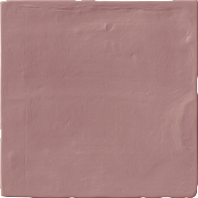 Wandtegel handvorm 13x13 Moos Pink glans