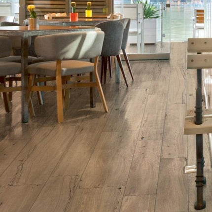 Houtlook vloertegel 30x120 Padouk Nut