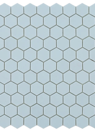 Mozaiek Hexagon 3,5x3,5 By Goof Light Blue