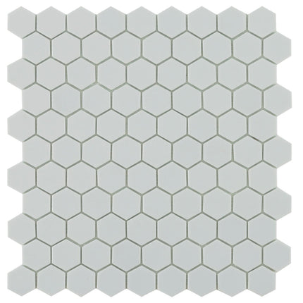 Mozaiek Hexagon 3,5x3,5 By Goof Light Grey