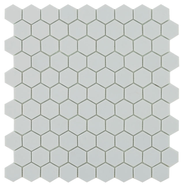 Mozaiek Hexagon 3,5x3,5 By Goof Light Grey