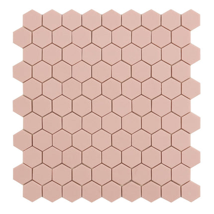 Mozaiek Hexagon 3,5x3,5 By Goof Pink